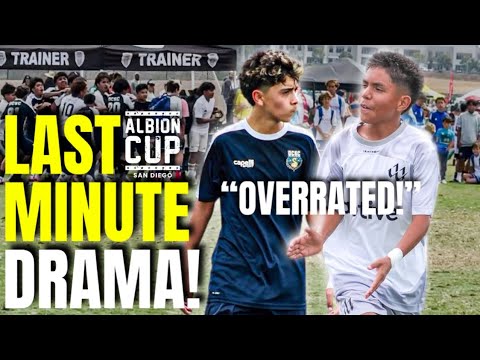 INSANE SEMIFINAL COMEBACK Ends in SHOCK 🤯 | 2025 Albion Cup San Diego: DCSC vs Utah United Academy