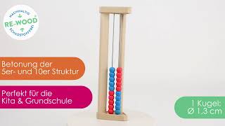 WISSNER Počítadlo do 20 červenomodré