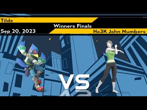 Xeno310 Winners Finals - Tilde (Falco) vs John Numbers (Wii Fit Trainer) - Smash Ultimate