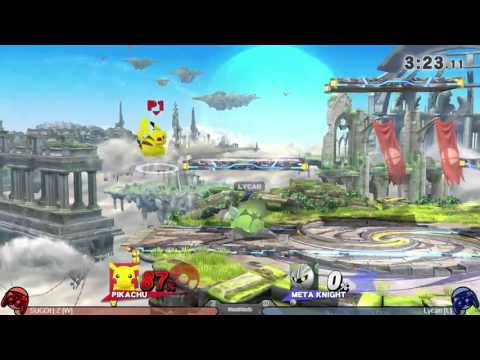 Smash WiiU - TBZ2016w4 - GF - SUGOI Z (Pikachu, Fox) vs Lycan (Diddy, Meta Knight)