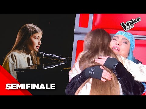 Sara commuove Loredana con Lucio Battisti in “Il Mio Canto Libero” | The Voice Kids 3 Semifinale