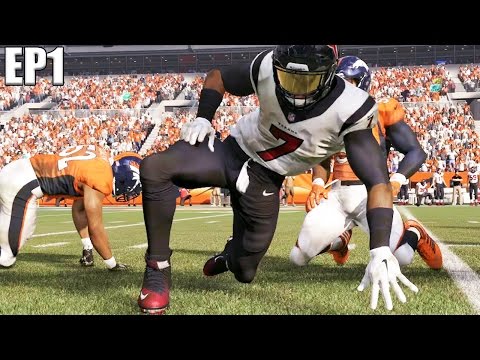 WELCOME TO THE NFL ROOKIE!!! MADDEN 17 CAREER MODE QB EP1