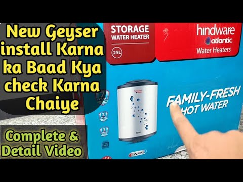 Hindware Atlantic Elicio Neo 25L, 2Kw, Glasslined Coated Tank, Storage Water Heater, White