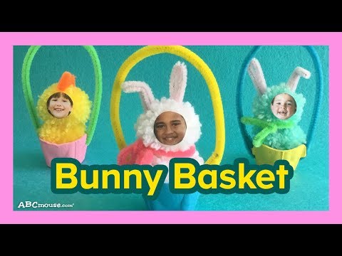 Art Activity for Kids: Bunny Basket by ABCmouse.com