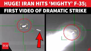 First Video: US F-35 HIT In Iranian Attack; Dramatic Strike Caught On Cam | 'Humiliation' For Trump 