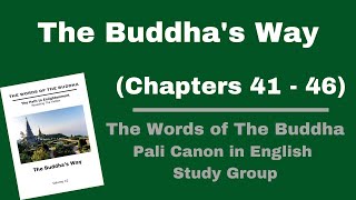 (Pali Canon Study Group) The Buddha's Way- Volume 10 - (Chapter 41-46)