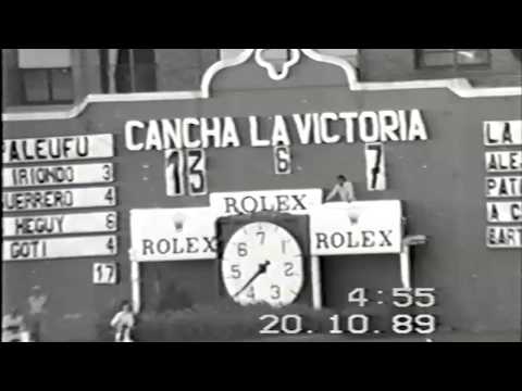 Final del METRO MEDIANO 1989: Adolfito vs Bauti en la 1 de Palermo  (resumen)