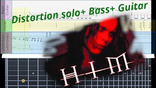 How to Play Gone With the Sin - HIM (Slow & Detailed Guitar Lesson)