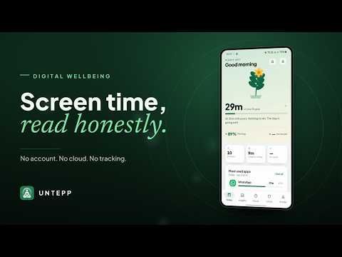 Untepp: Screen Time & Focus video thumbnail