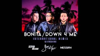 BONITA / DOWN 4 ME [ International Remix ] - Jhoni The Voice ft. Kevin Roldan and Messiah
