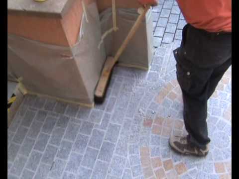 comment poser pavé granit