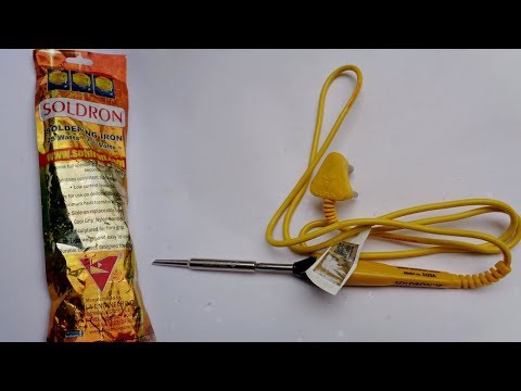 25 Watt Solder Iron Soldron Brand