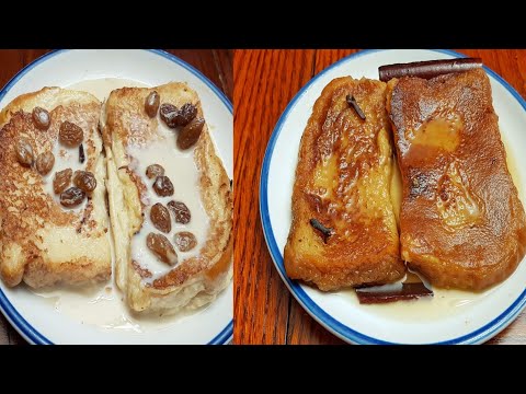 Torrejas en miel y torrejas en leche (postre tipico hondureño🇭🇳)Sazónlatinocon Lizz