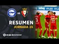 Resumen de Deportivo Alavés vs CA Osasuna (0-1)