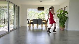 AB Winter Wonderland Line Dancing Tutorial and Demo Video