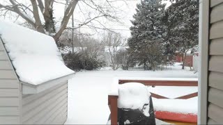 preview picture of video 'LIVE: Fayette County, Ohio. Winter Storm Gia Cam #1'