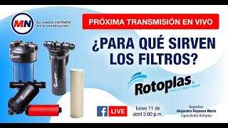 ¿Para qué sirven los filtros Rotoplas