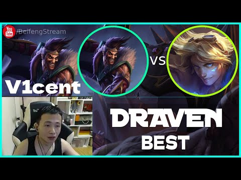 🛑 V1ncent Draven vs Ezreal (Best Draven Cn) - V1ncent Draven Guide