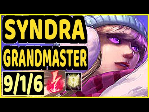 WILDTURTLE (SYNDRA) - 9/1/6 KDA BOTTOM ADC GAMEPLAY - NA Ranked GRANDMASTER