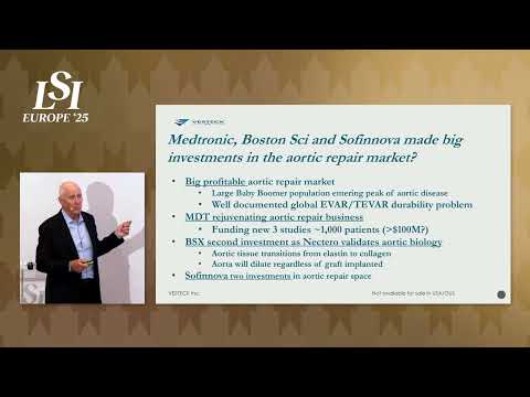 Joseph Rafferty, Vesteck - Vascular And Endovascular Devices | LSI Europe '25