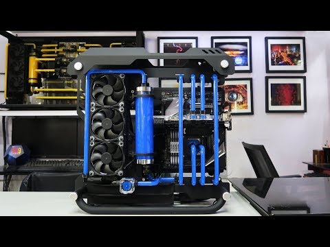 Custom Pc Build #58 " Zeaginal "  Aorus Gaming pc on a Zeaginal 01 Open Case.