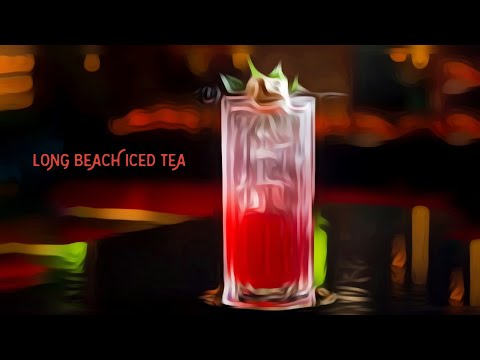 LONG BEACH ICED TEA  cocktail  ( recipe and how to make )