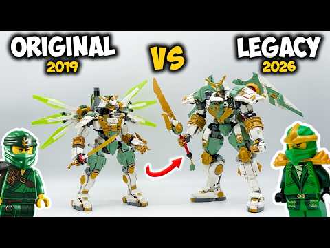 Which Lloyd's Titan Mech is BETTER? | Ninjago Legacy vs. Original Comparison! (2019 vs 2026)