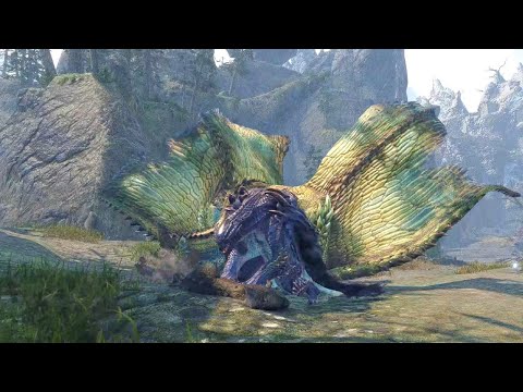 Rare Footage of Shagaru Magala parents nurturing a young Gore Magala