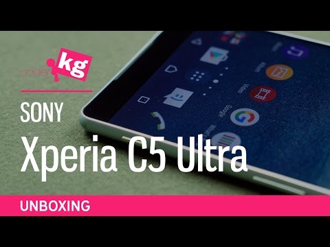 Sony Xperia C5 Ultra Unboxing [4K]