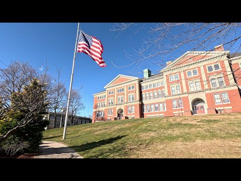 ⁴ᴷ⁶⁰ Walking downtown Marlborough, Massachusetts