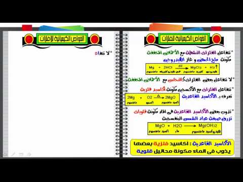 تدرج خواص العناصر في الجدول الدوري (الجزء الأول) - العلوم - للصف الثاني الإعدادي - نفهم