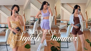 Styling outfits to stretch out the summer & climb out of a life slump 😬 (+ new Linjer jewelry)