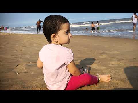 #nellore #srivalli Playing @ Mypadu Beach