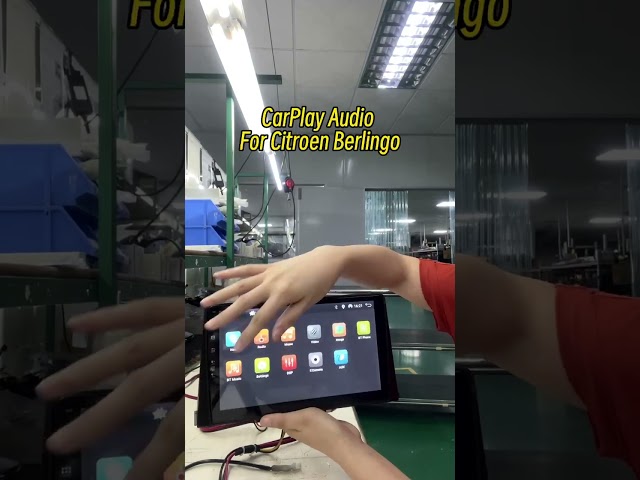 Vídeo relacionado con Roinvou 4+64G Radio Android para Citroen Berlingo & Peugeot Partner 2015-2018 Carplay Android Auto, 9 Pulgadas Incell Pantalla Táctil Estéreo Radio con GPS Bluetooth EQ WiFi RDS FM SWC Cámara Trasera