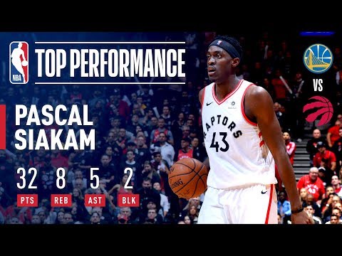 Pascal Siakam Catches Fire! | NBA Finals Game 1