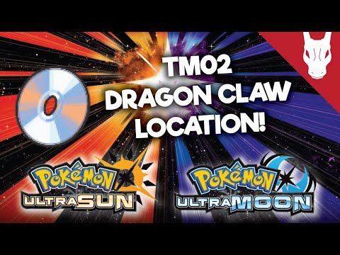 Where to Find TM 02 Dragon Claw in Ultra Sun and Ultra Moon