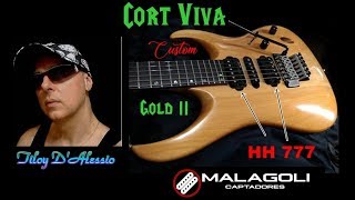 Video thumbnail for CORT VIVA GOLD 2 (korea) ............... EVH style by Tiloy D'Alessio