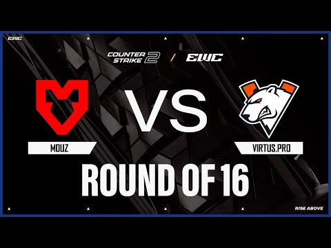 MOUZ vs. Virtus.pro | Counter-Strike 2 at EWC 25 - Day 2 - Ro16