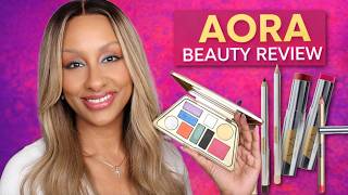 Trying AORA Beauty 🇲🇽 Mírame Palette + Full Face Swatches & First Impressions | Mo Makeup Mo Beauty
