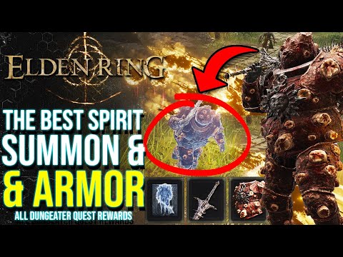 Elden Ring - The BEST Spirit SUMMON In the Game | Dung-Eater Full Questline ARMOR, Weapon & Rewards