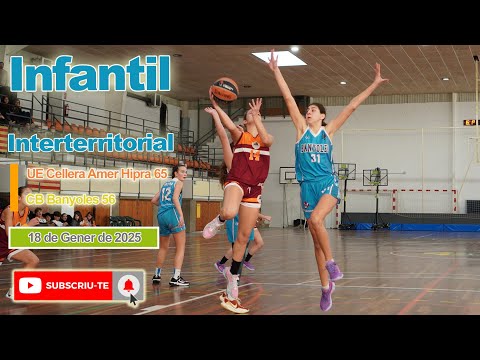 Unió Esportiva Cellera Amer HIPRA  65 -  56 CB Banyoles