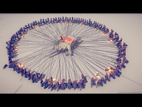 100x HARPOONS vs EVERY UNIT - Totally Accurate Battle Simulator