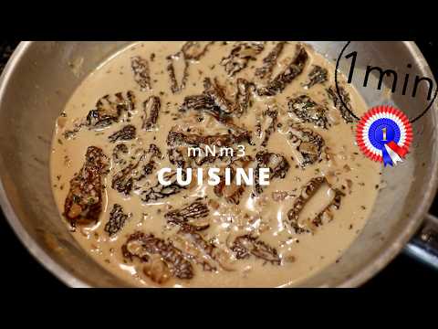 Recette recette sauce au morille