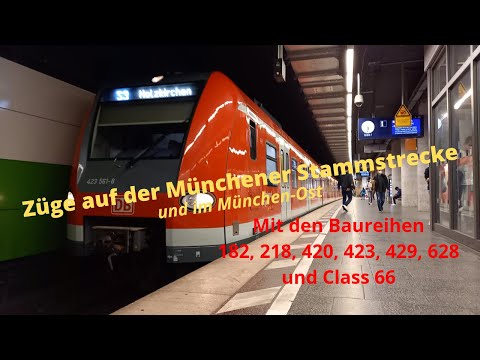 S-Bahn, Regionalverkehr und Fernverkehr in München