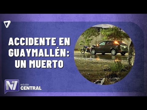 Motociclista fallece tras choque en Guaymallén, Mendoza