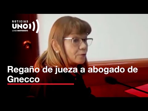 Fuerte regaño de jueza a apoderado de Gnecco en el caso de ASƎSlN4T0 de su esposa | Noticias UNO