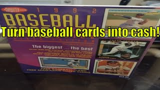 SELL YOUR OLD BASEBALL CARDS AND MAKE MONEY!