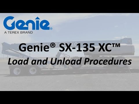 Product Application: SX-135 XC™ Load and Unload Procedures - ANSI