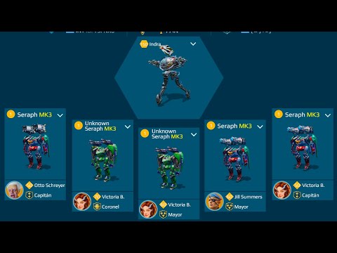 5 MK3 Seraph War Robots gameplay