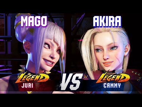 SF6 ▰ MAGO (Juri) vs AKIRA (Cammy) ▰ High Level Gameplay